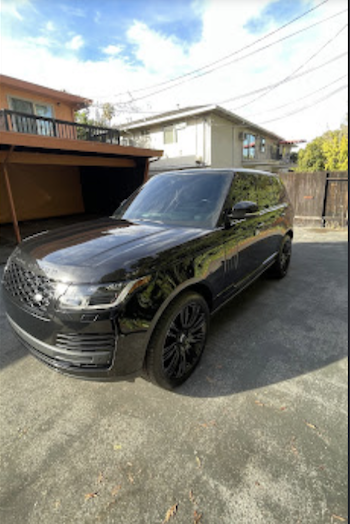 Range Rover — full detail & wax, Santa Clara