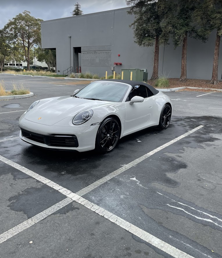 Freshly detailed Porsche 911 in San Jose