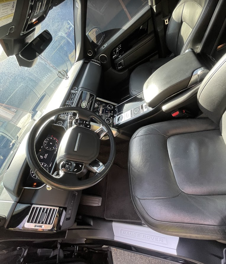 Range Rover — interior steam & leather condition